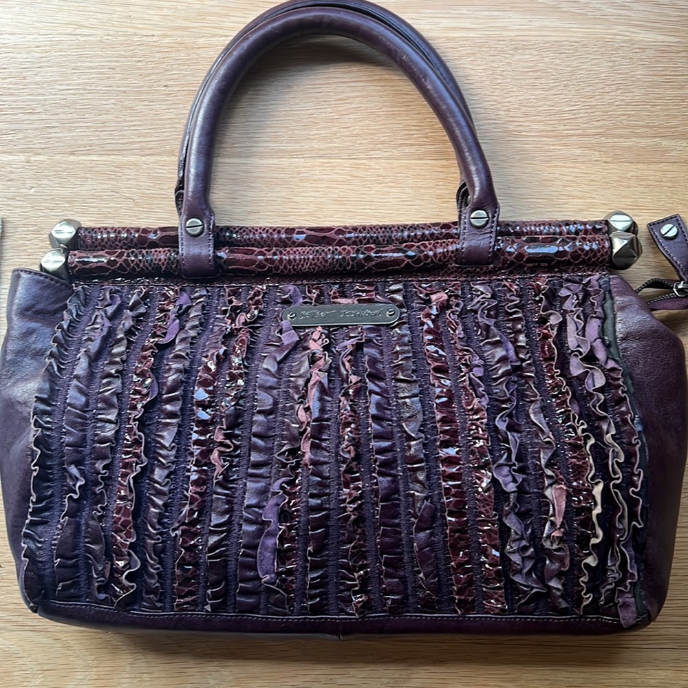 Betsy Johnson leather purse